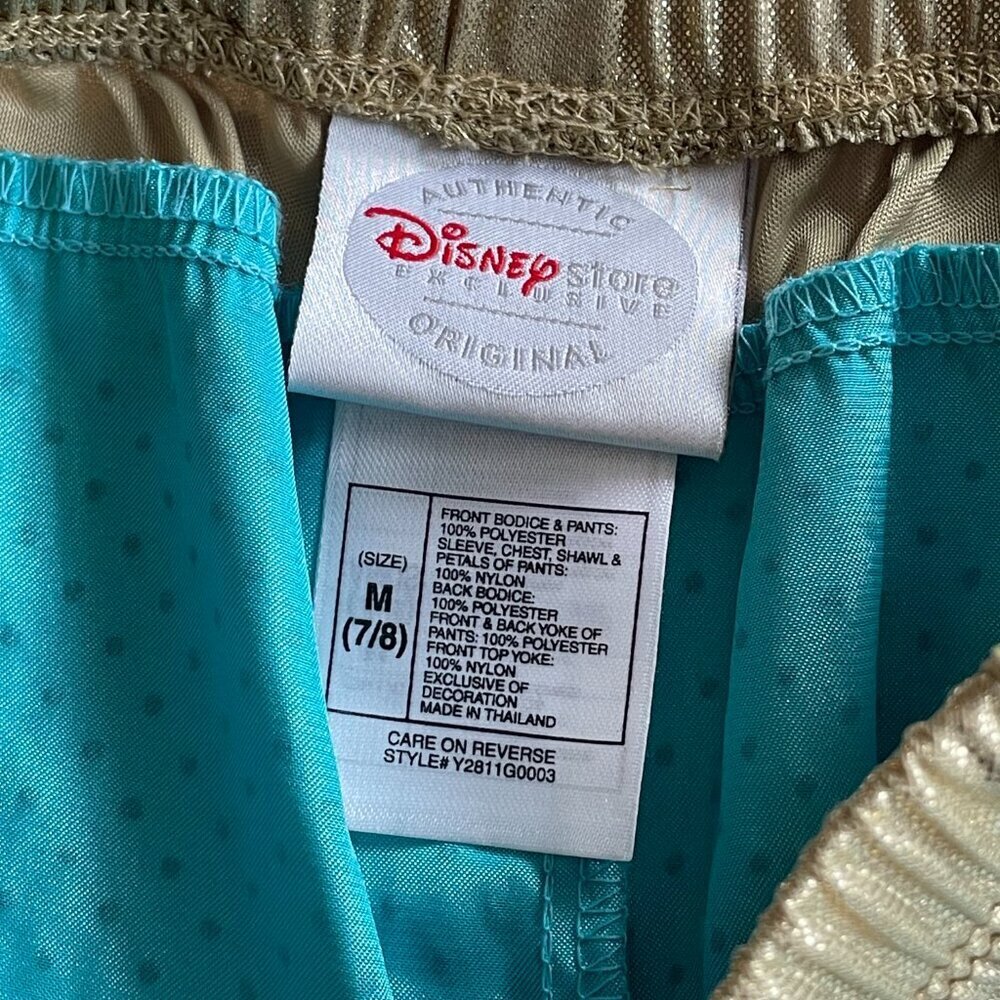 Vintage 2000s Disney Store Aladdin Jasmine Girls Pants‎ - Size Medium (7/8) - Picture 5 of 7